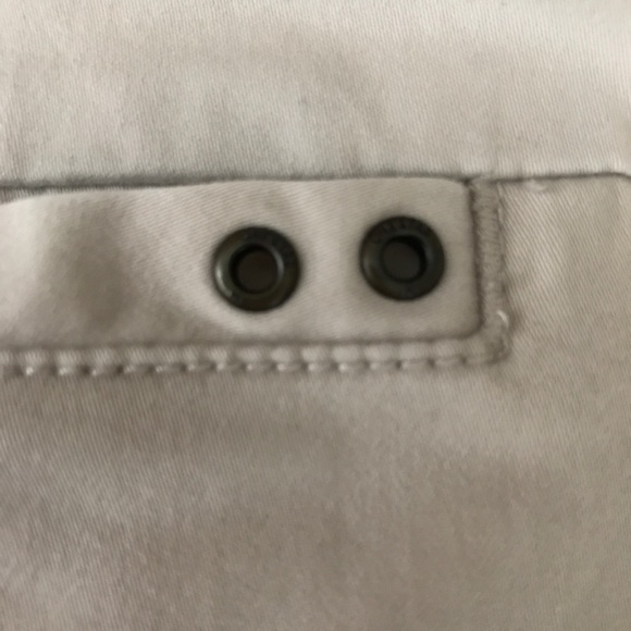 Converse One Star Khaki Pants Womens 6 Straight Leg Beige - Picture 2 of 10